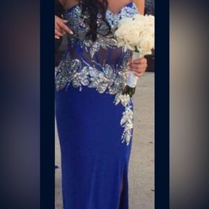 Royal Blue Dress